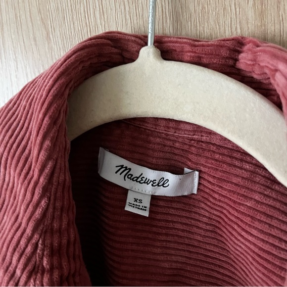 Madewell Sunday Corduroy Shirt Jacket Womens XS - Picture 5 of 8